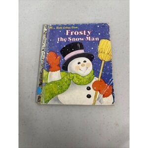 Frosty the Snowman A Little Golden Book Childrens Story Book Classic Holiday